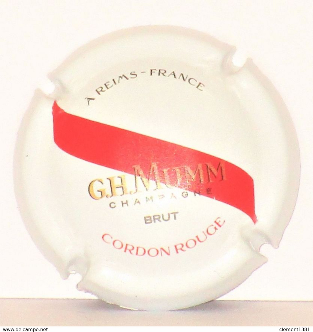 Capsule Muselet Champagne GH Mumm Cordon Rouge - Mumm GH