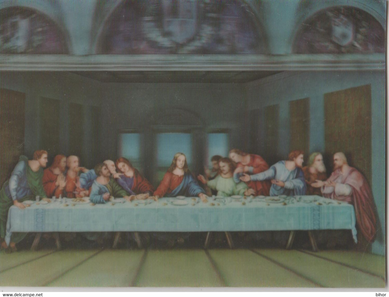 The Last Supper / Cina Cea De Taina - 3D / Stereoscopique - Stereoscope Cards