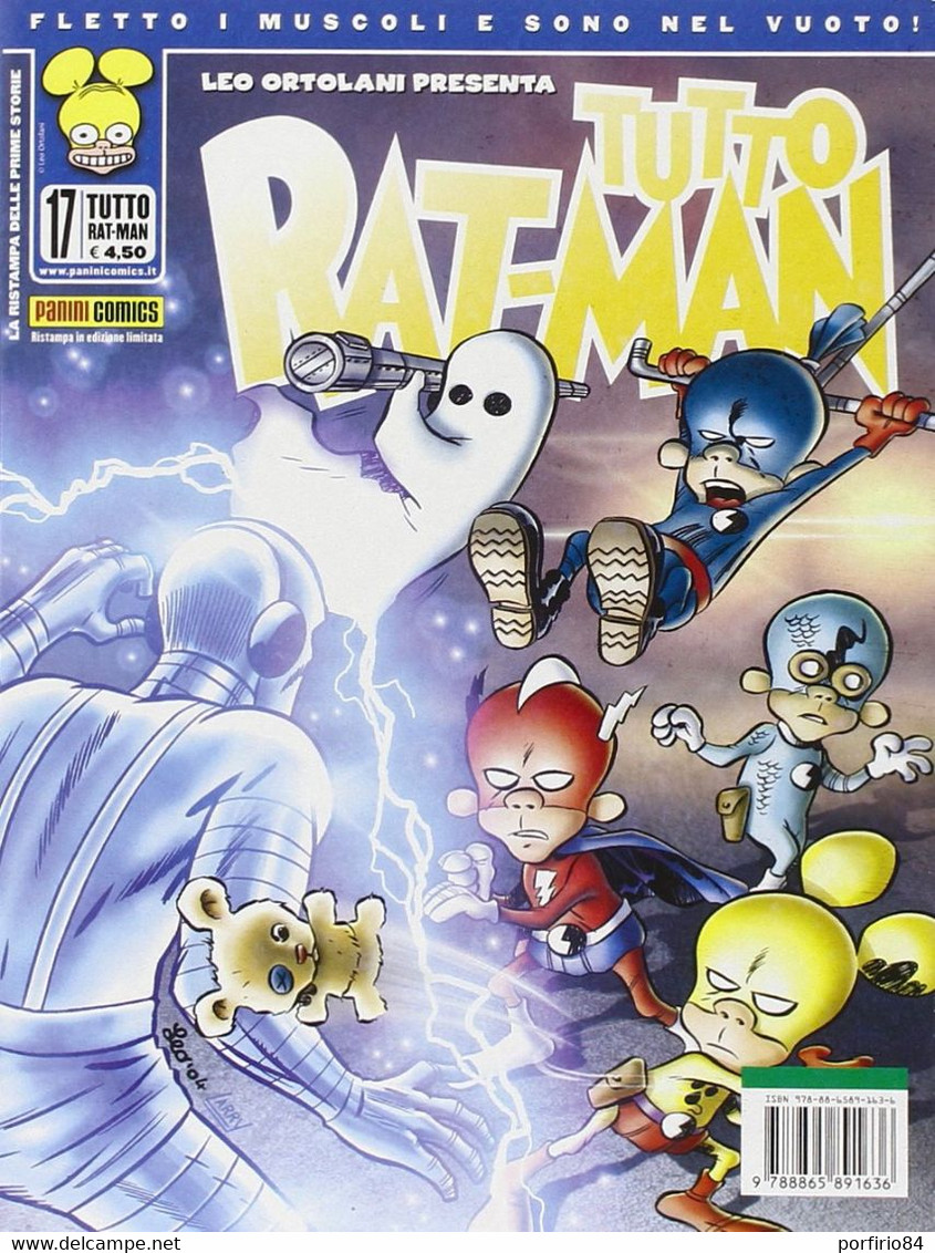 LEO ORTOLANI TUTTO RAT-MAN N.17 PANINI COMICS 2008 - Humoristiques