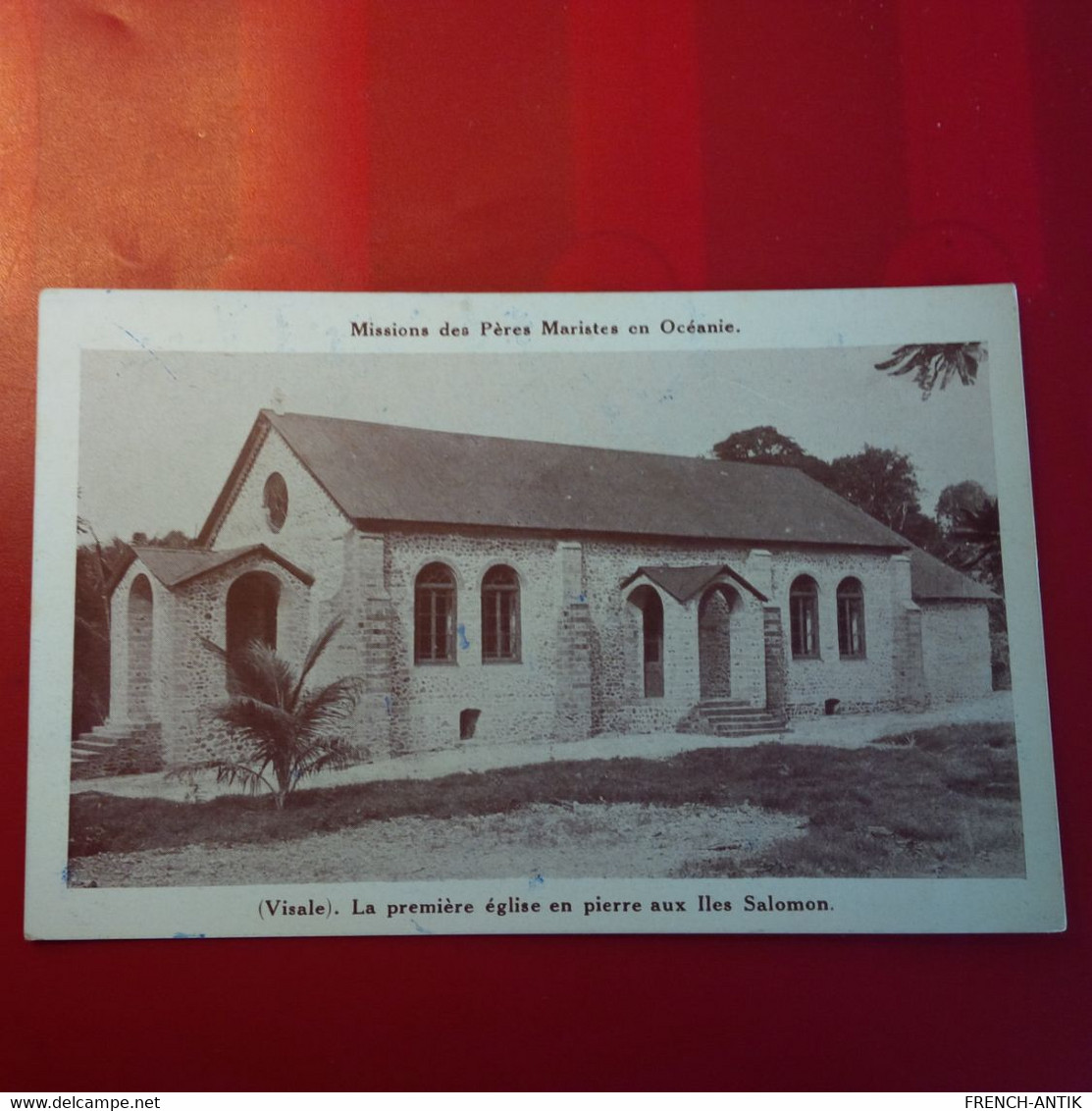 VISALE LA PREMIERE EGLISE EN PIERRE AUX ILES SALOMON - Salomon