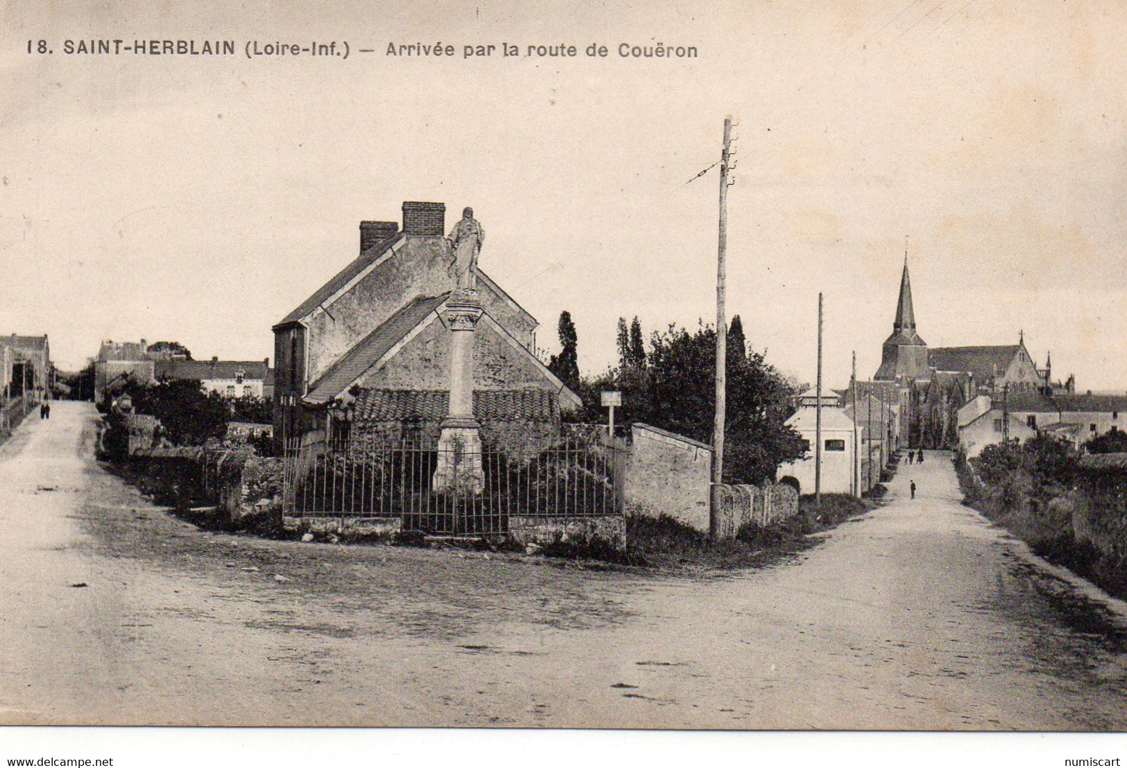 Saint-Herblain Arrivée Par La Route De Couëron - Saint Herblain