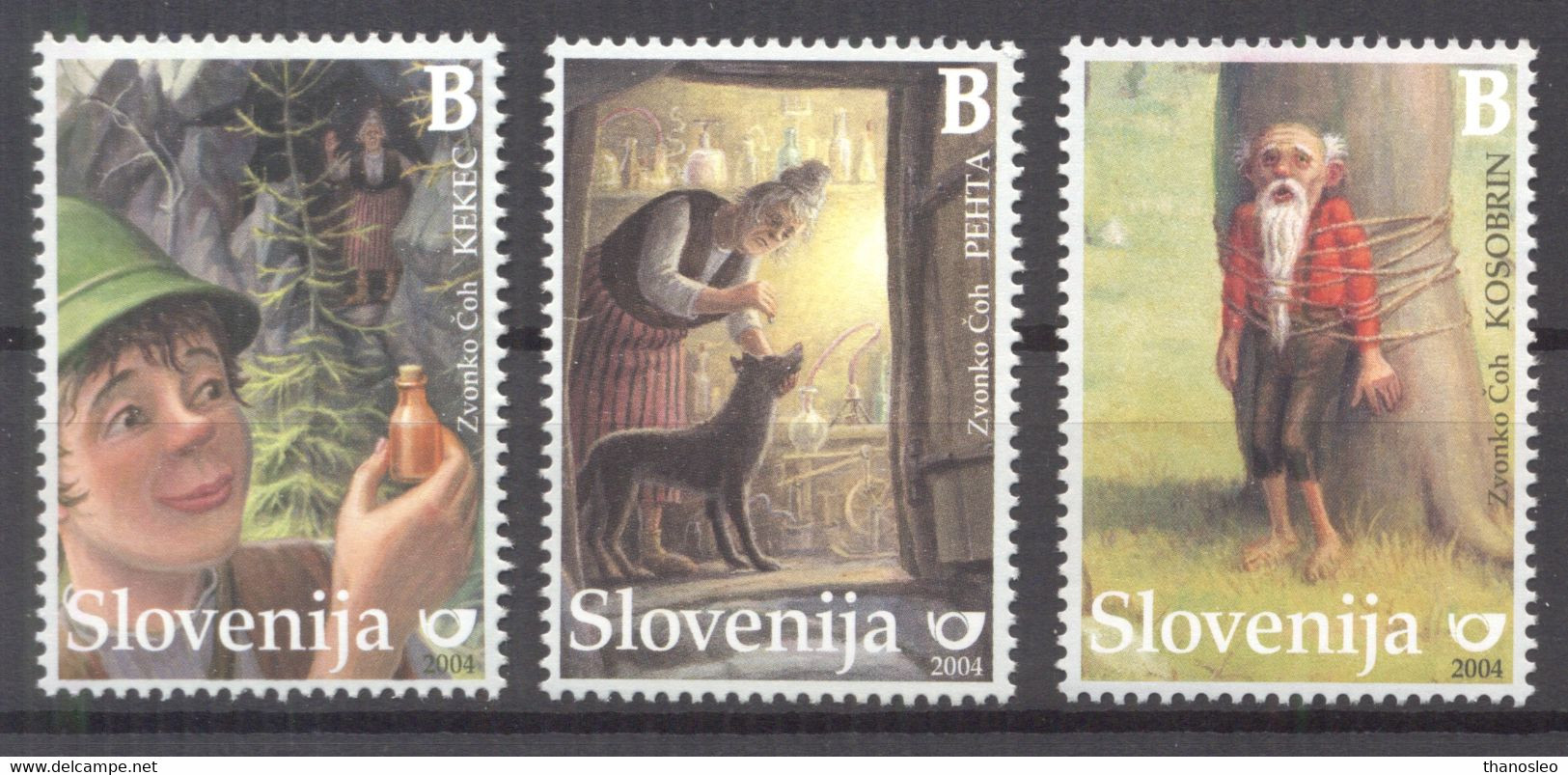 Slovenia 2004 Kekec The Sepherd Boy By Josip Vandot MNH VF - Slowenien