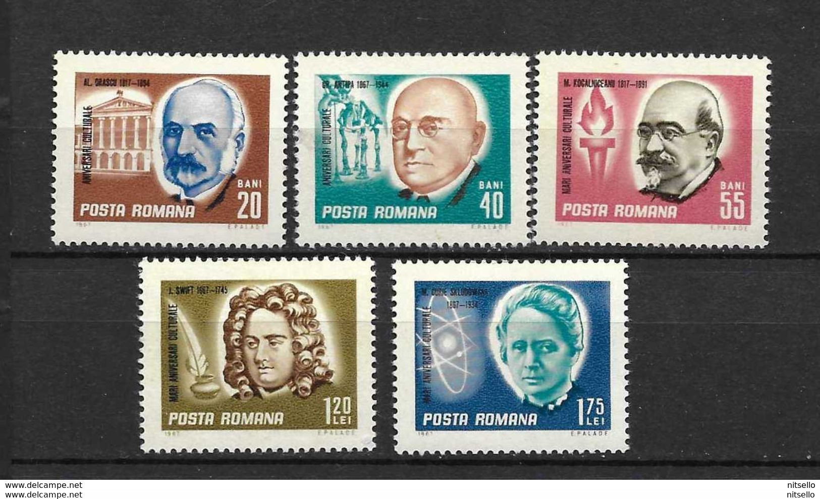LOTE 1613  ///    RUMANIA   YVERT Nº: 1924/1928 **MNH  //CATALOG./COTE: 6€     ¡¡¡ LIQUIDATION !!! - Unused Stamps