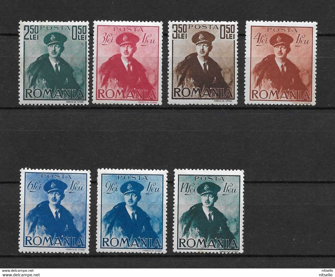 LOTE 1613  /// (C136)  RUMANIA   //  YVERT Nº: 612/618 *MH   //  CATALOG/COTE: 6,75€ - Ungebraucht