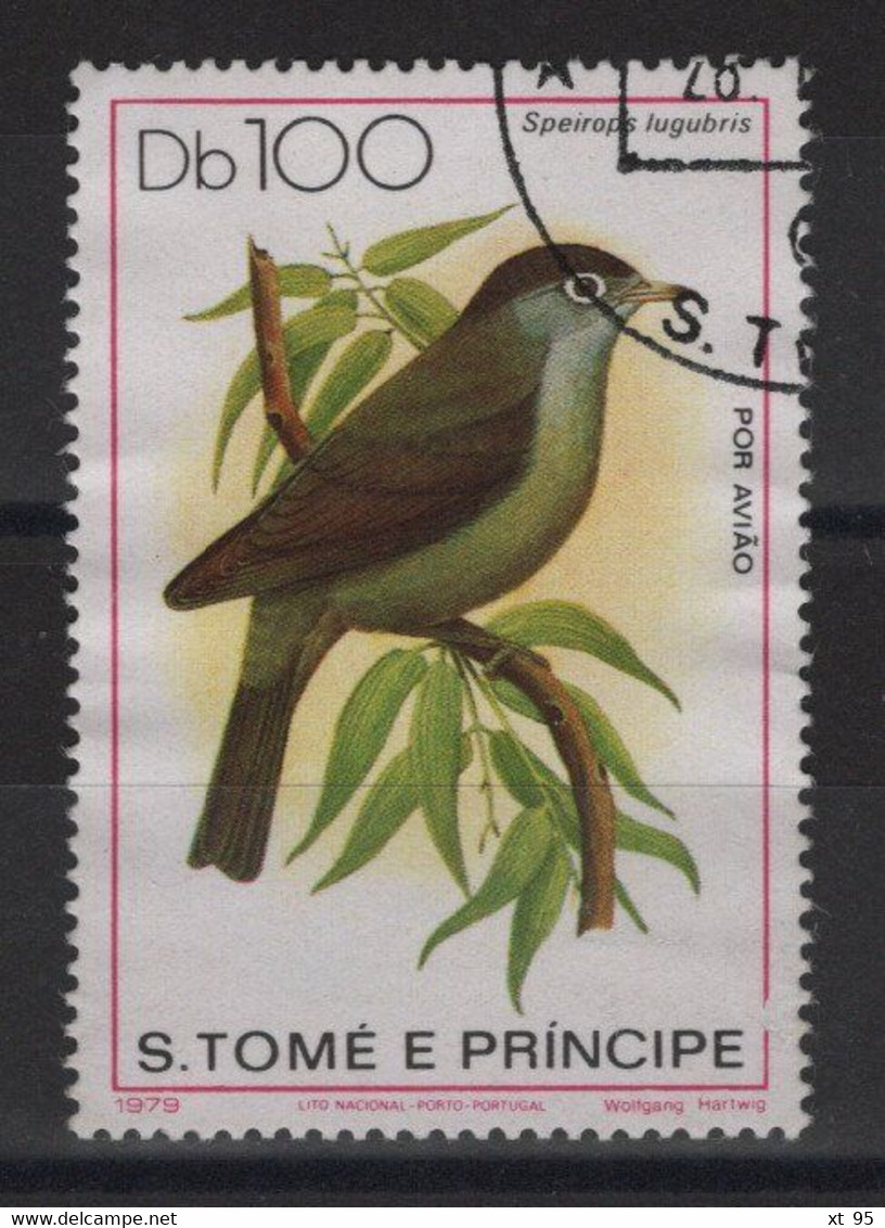 Saint Thomas - PA N°20 - Faune - Oiseaux - Cote 12€ - Oblitere - Sao Tome Et Principe