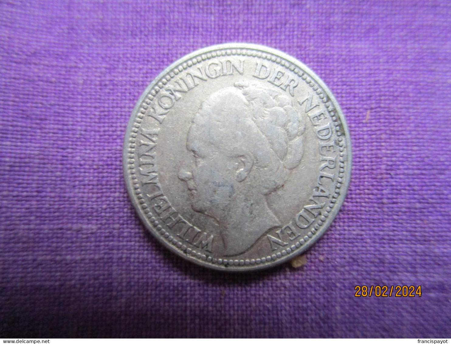 Netherlands: 25 Cents 1928 - 25 Centavos