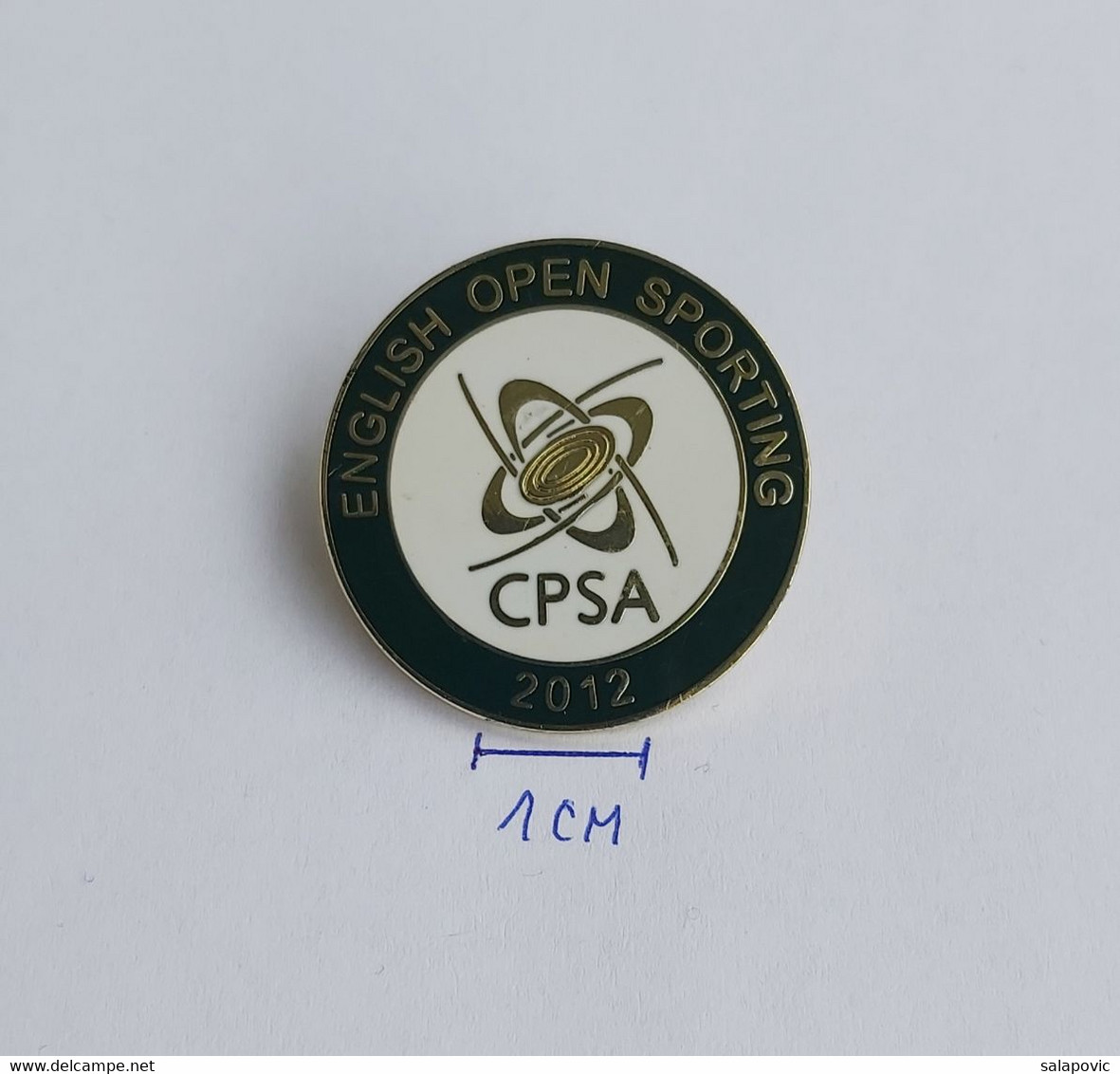 English Open Sporting (CPSA) Clay Pigeon Shooting Association 2012 Archery Shooting PINS BADGES A5/4 - Tiro Con L'Arco