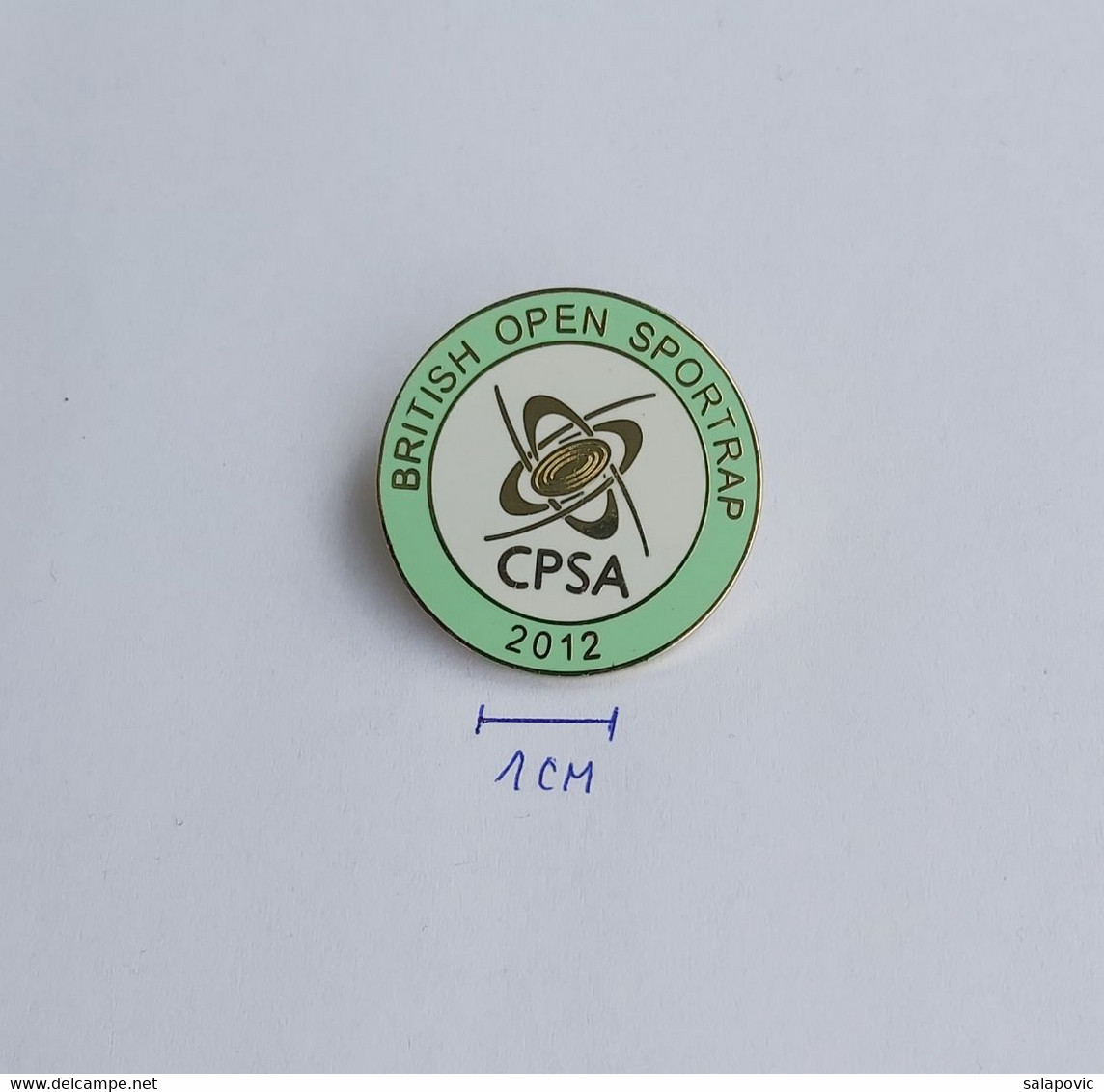 British Open Sporting (CPSA) Clay Pigeon Shooting Association 2012 Archery Shooting PINS BADGES A5/4 - Archery