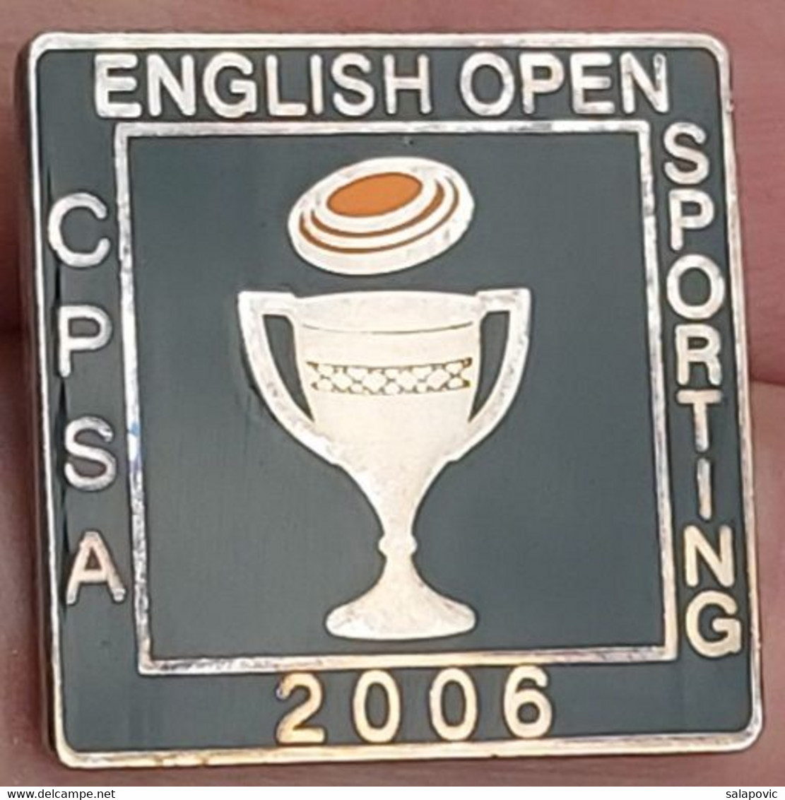English Open Sporting (CPSA) Clay Pigeon Shooting Association 2006 Archery Shooting PINS BADGES A5/4 - Tir à L'Arc