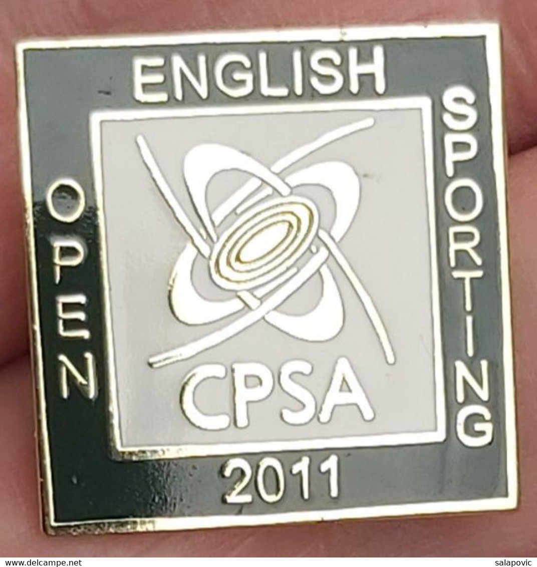 English Open Sporting (CPSA) Clay Pigeon Shooting Association  2011 Archery Shooting PINS BADGES A5/4 - Tiro Al Arco