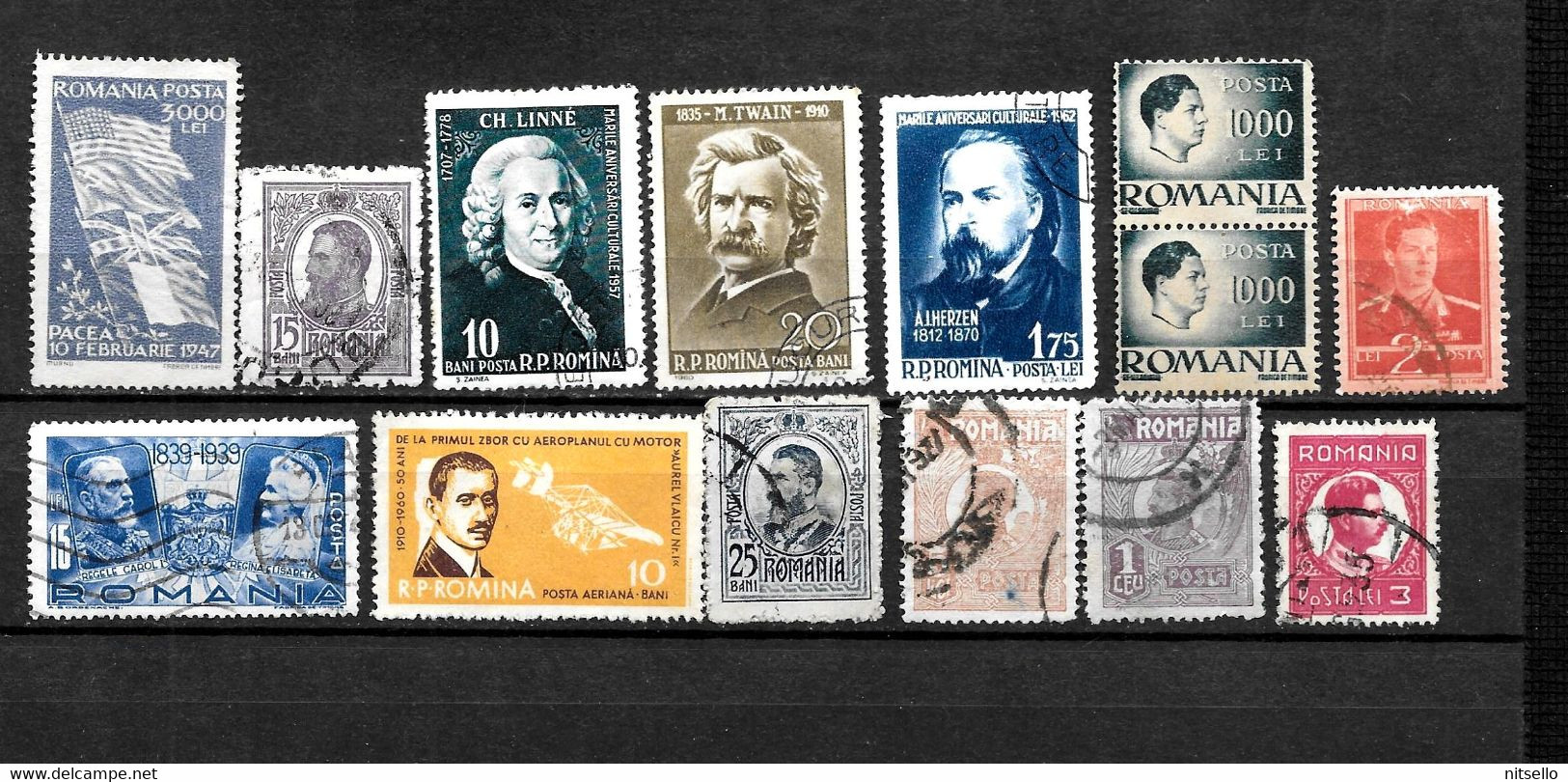 LOTE 1613  ///  RUMANIA   LOTE DE SELLOS ANTIGUOS A BAJO PRECIO     ¡¡¡¡ LIQUIDATION !!!! - Used Stamps