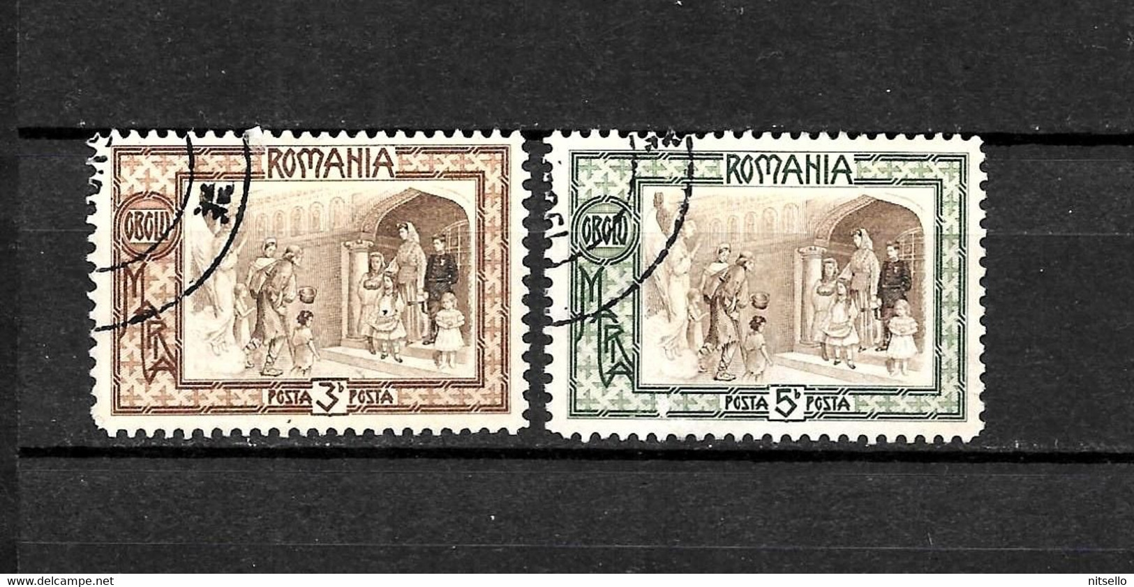 LOTE 1613  ///  RUMANIA    YVERT Nº: 203/204  CATALOG./COTE: 5€  ¡¡¡¡ LIQUIDATION !!!! - Gebraucht