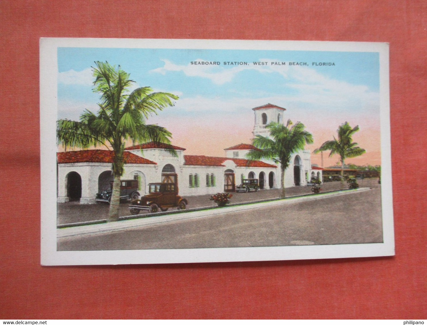 Seaboard Train Station.   West Palm Beach  Florida            ref 5570 - West Palm Beach