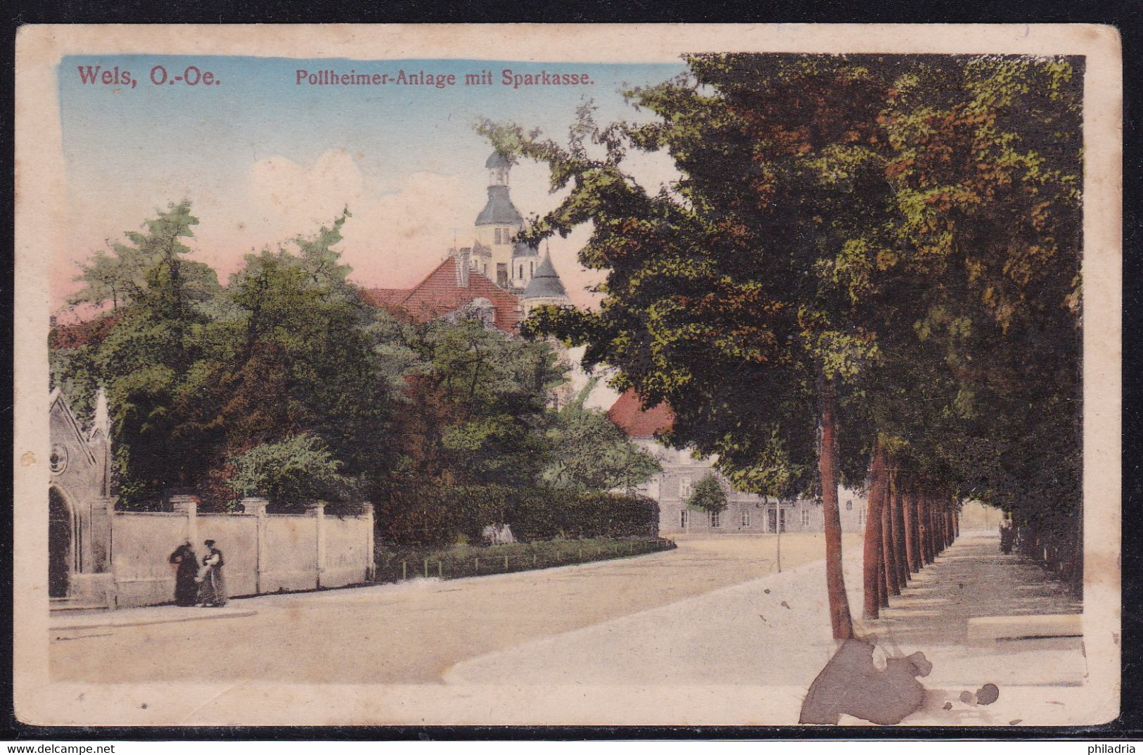 Wels, Ca 1910, Pollheimer, Street View, Unused - Wels