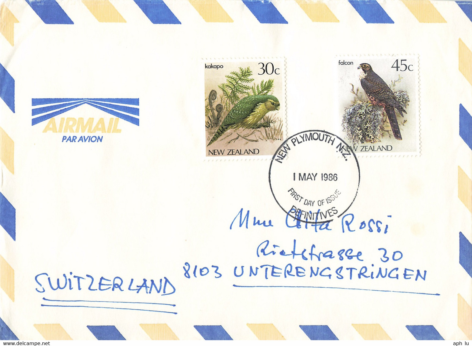 Brief In Die Schweiz (ac3395) - Storia Postale