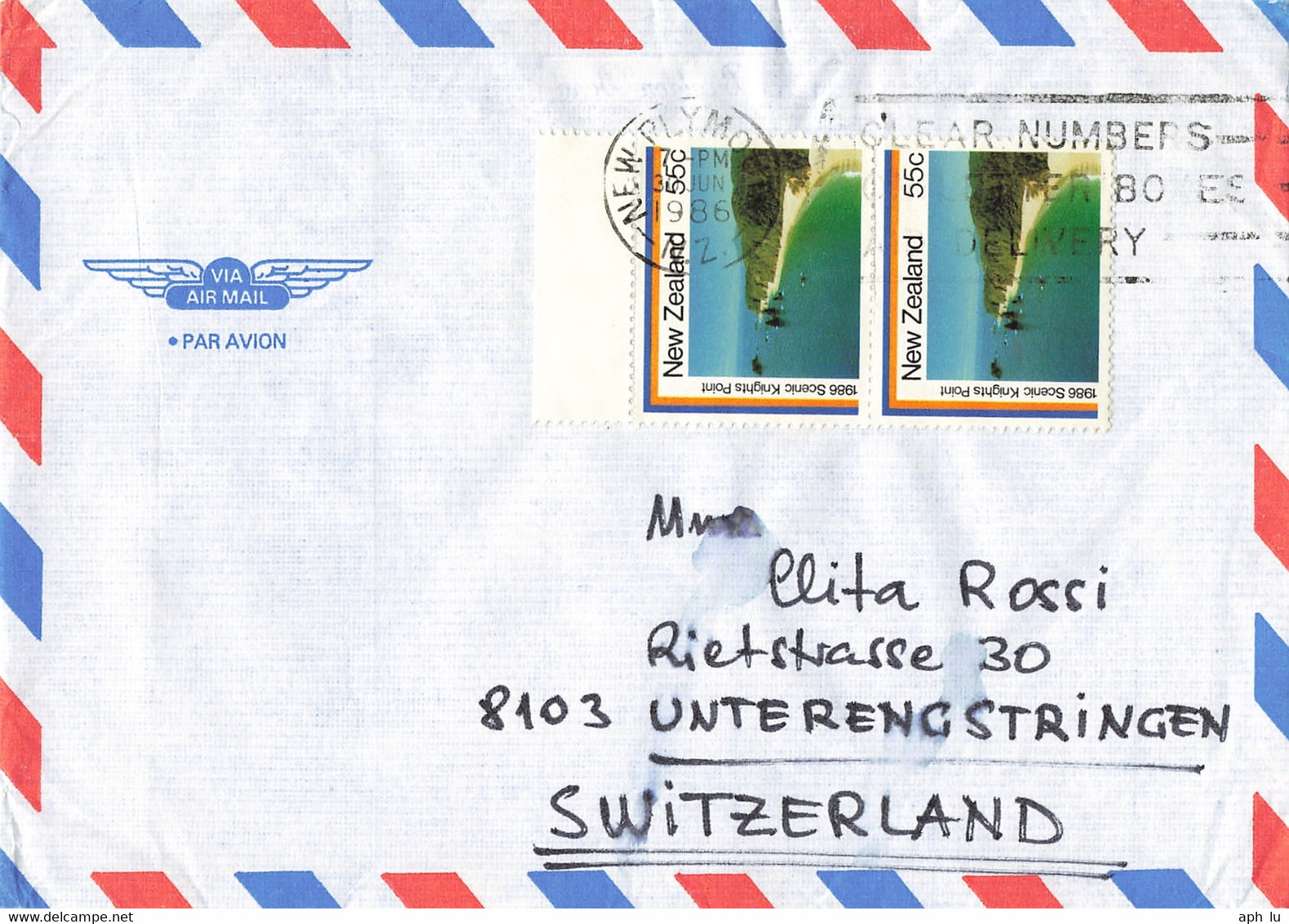 Brief In Die Schweiz (ac3396) - Lettres & Documents