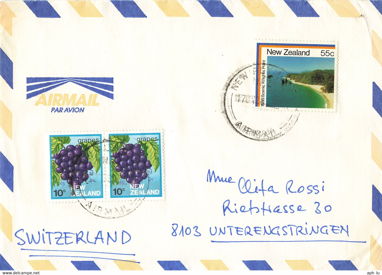 Brief In Die Schweiz (ac3398) - Storia Postale