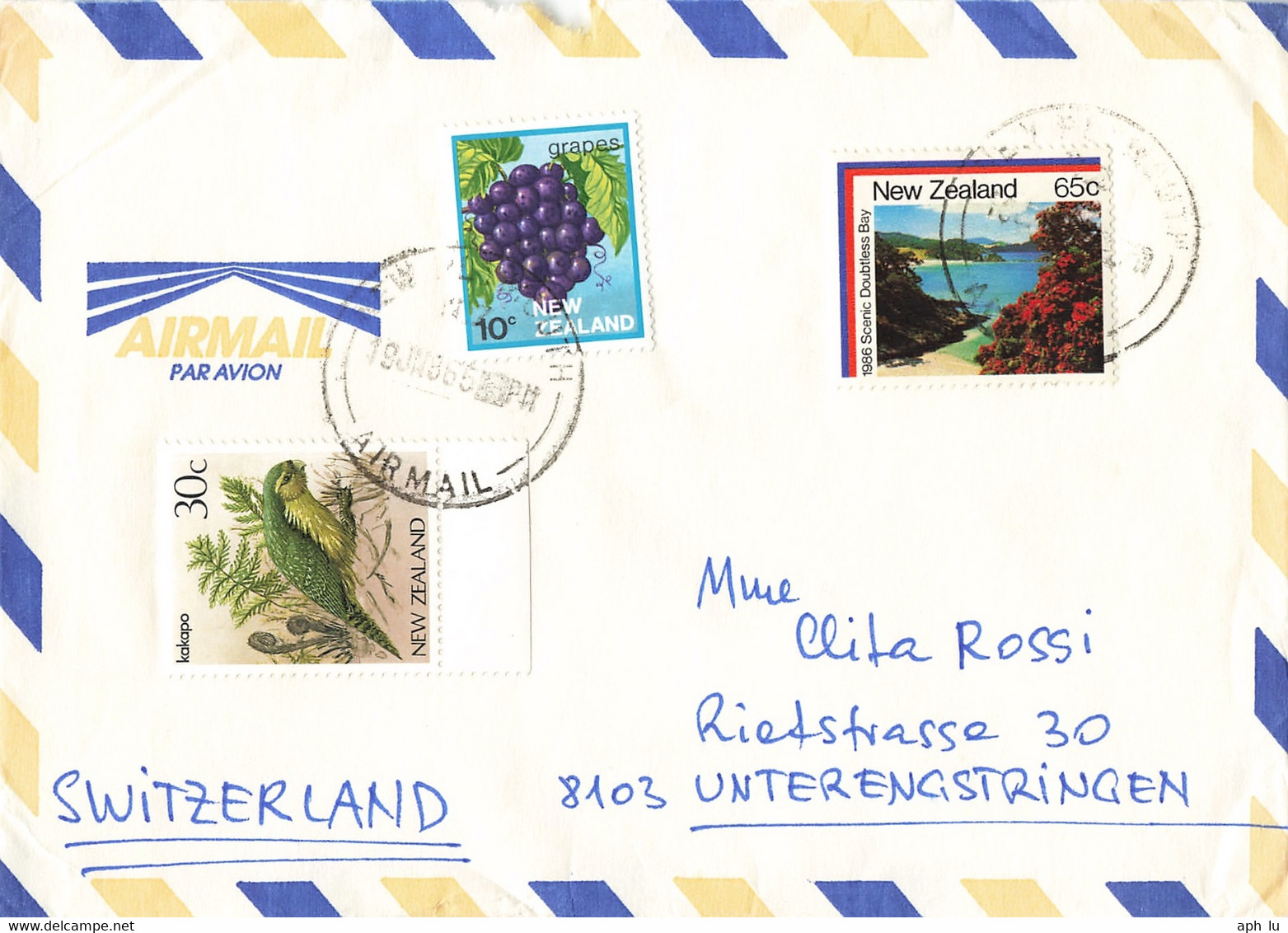Brief In Die Schweiz (ac3399) - Brieven En Documenten