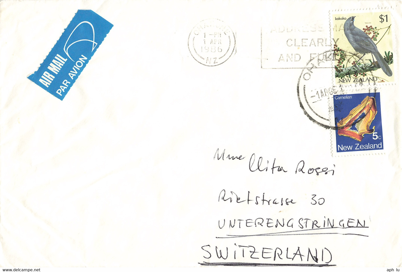 Brief In Die Schweiz (ac3412) - Lettres & Documents