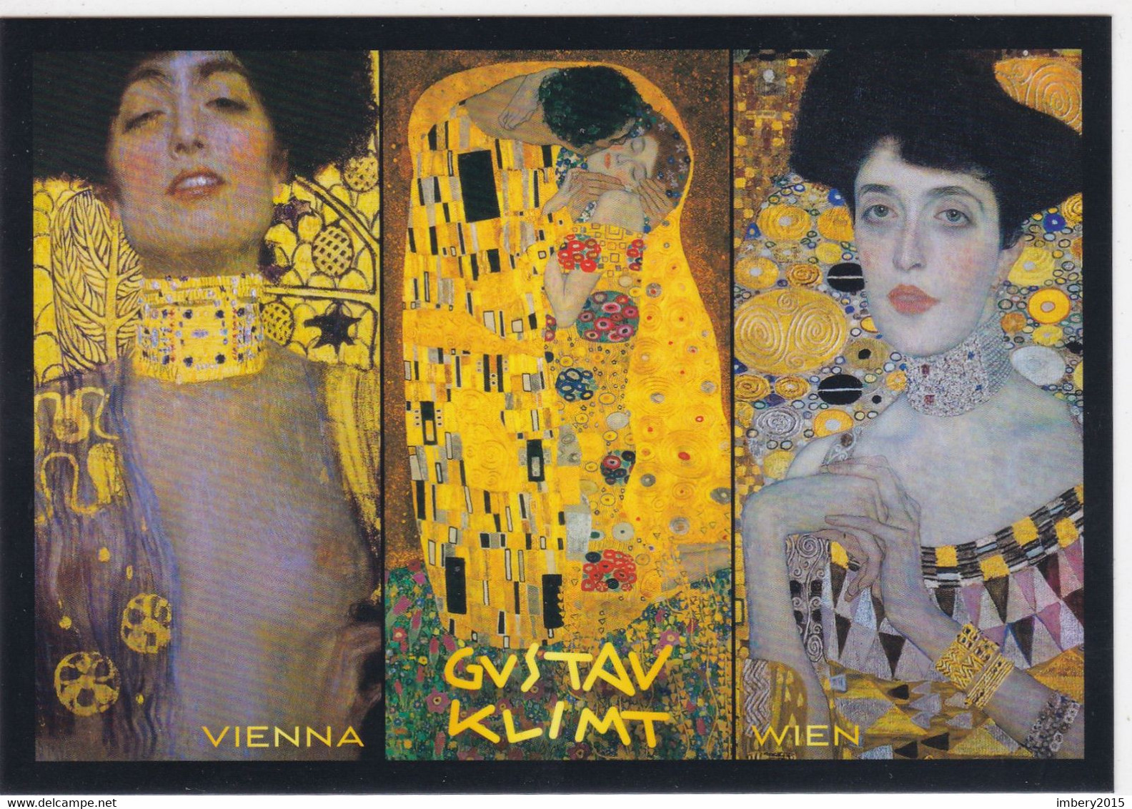 Ak WIEN, Vienna, Gustav KLIMT, Der Kuss, Le Baiser, Judith,  Wien Ansichtskarte - Musées