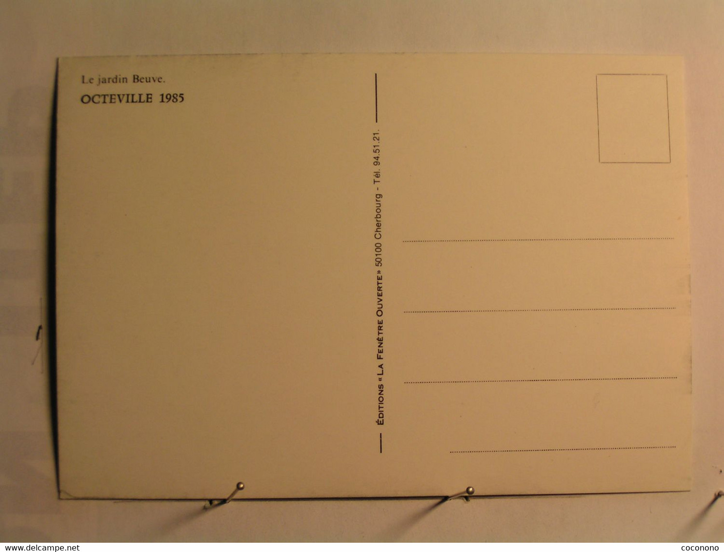 Octeville - 1985 - Le Jardin Beuve - Octeville
