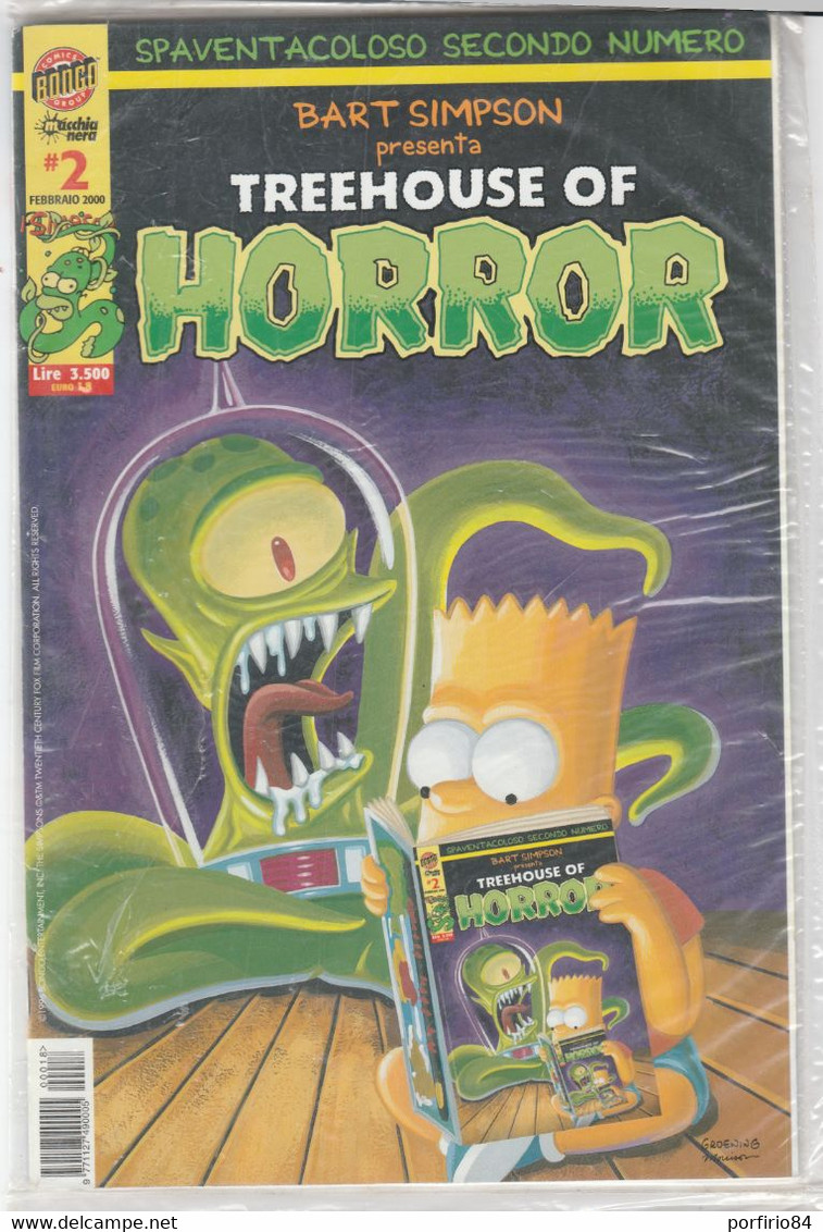 BART SIMPSON PRESENTA TREEHOUSE OF HORROR N.2 FEBBRAIO 2000 - Humoristiques