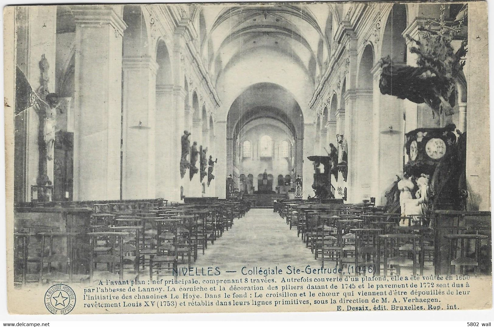 NIVELLES : Collégiale Sainte-Gertrude - Nijvel