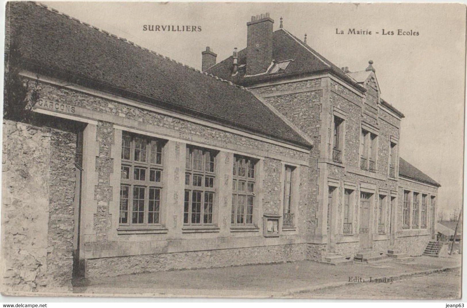 SURVILLIERS La Mairie - Les Ecoles - Survilliers