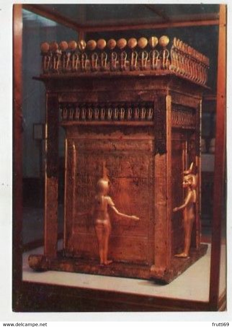 AK 046704 EGYPT - Tutankhamen's Treasures - Large Wooden Canopic Shrine - Museums