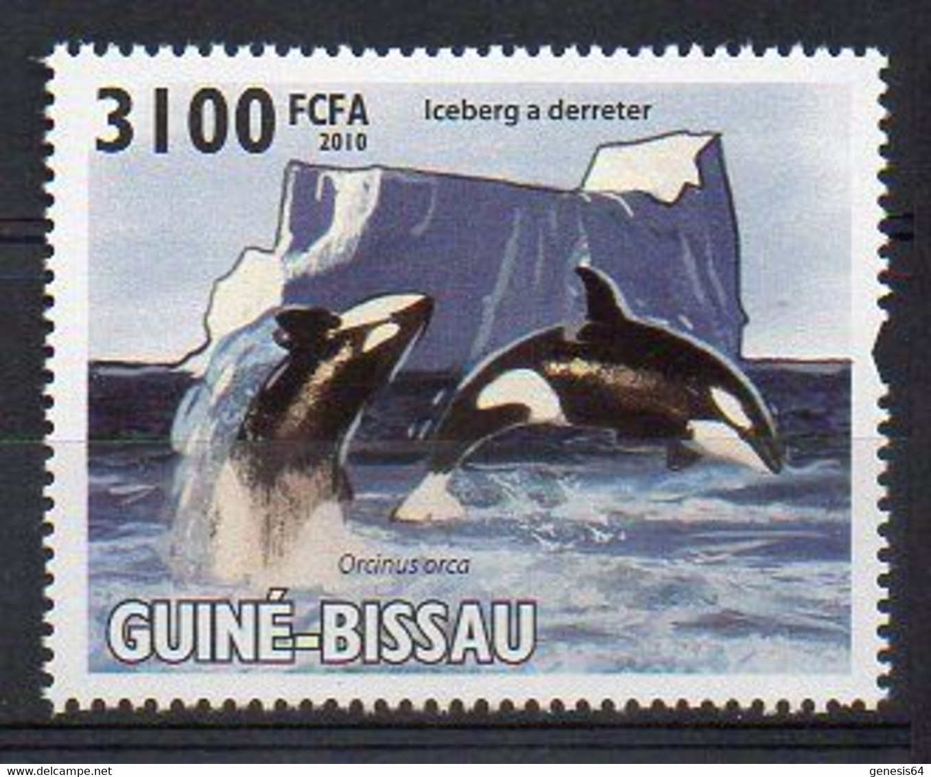 Polar Fauna - (Guinea Bissau) MNH (3W0272) - Preservare Le Regioni Polari E Ghiacciai