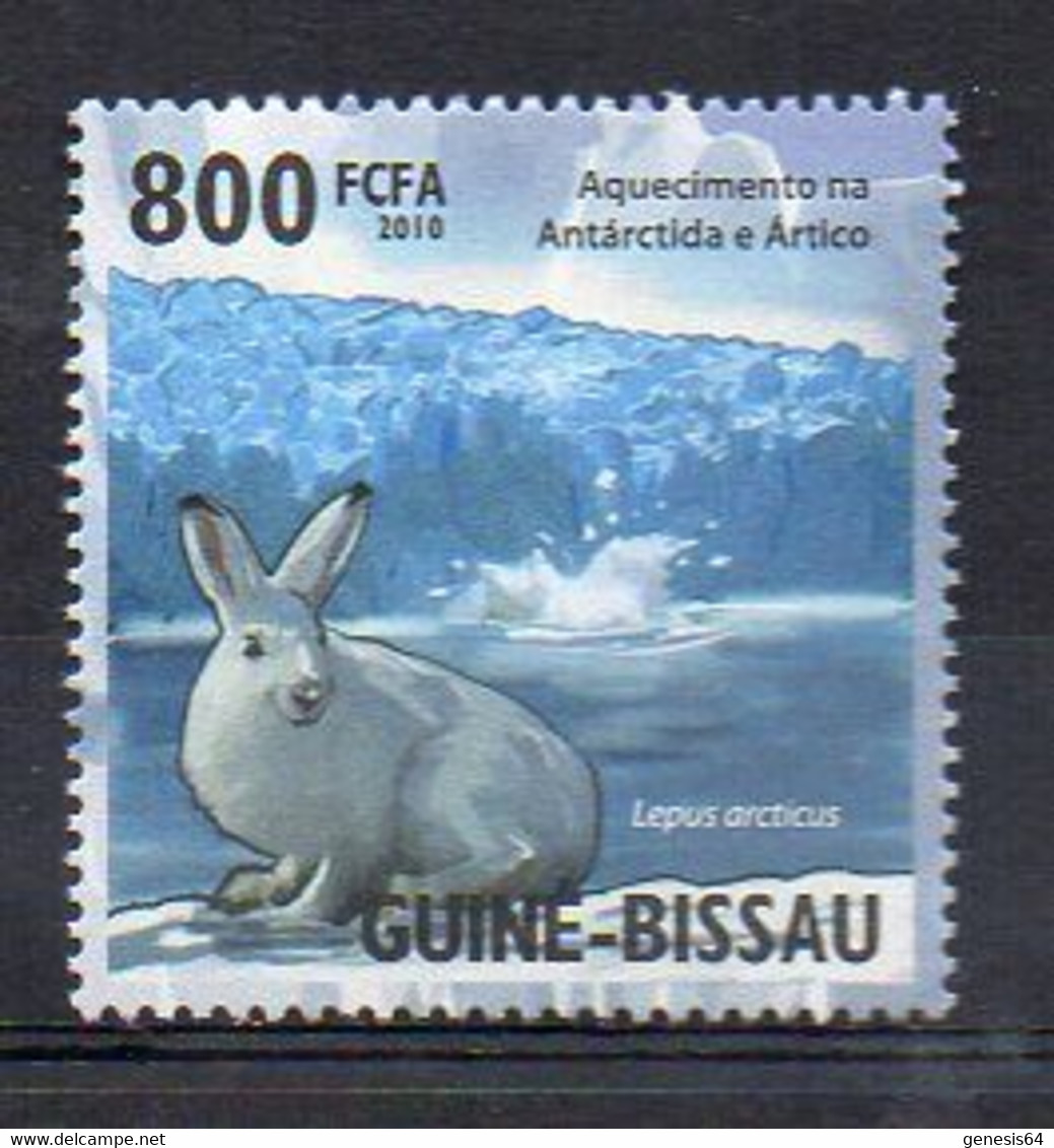 Polar Fauna - (Guinea Bissau) MNH (3W0276) - Preservar Las Regiones Polares Y Glaciares