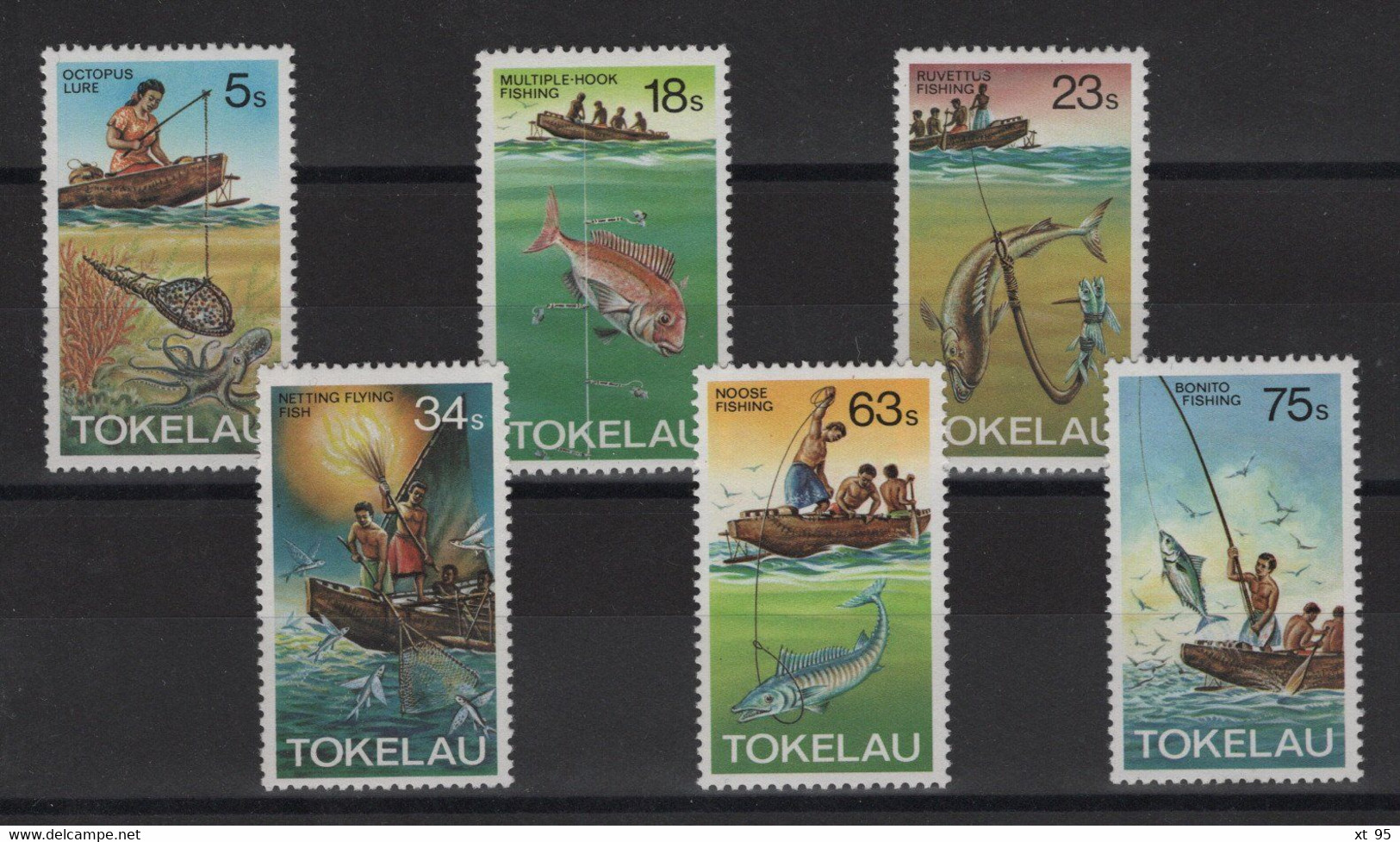 Tokelau - N°85 à 90 - Faune - Poissons - Cote 4.75€ - ** Neuf Sans Charniere - Tokelau