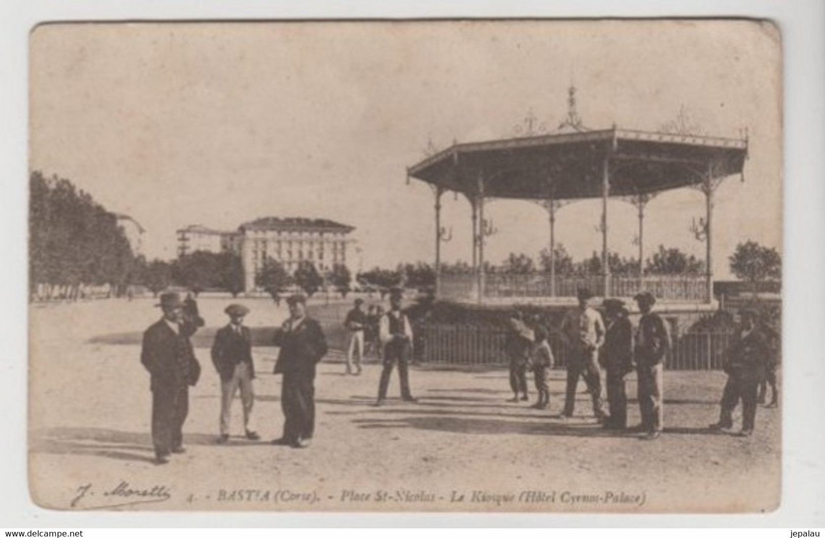 Bastia - Place St-Nicolas - Le Kiosque (Hôtel Cyrnos-Palace) - Bastia