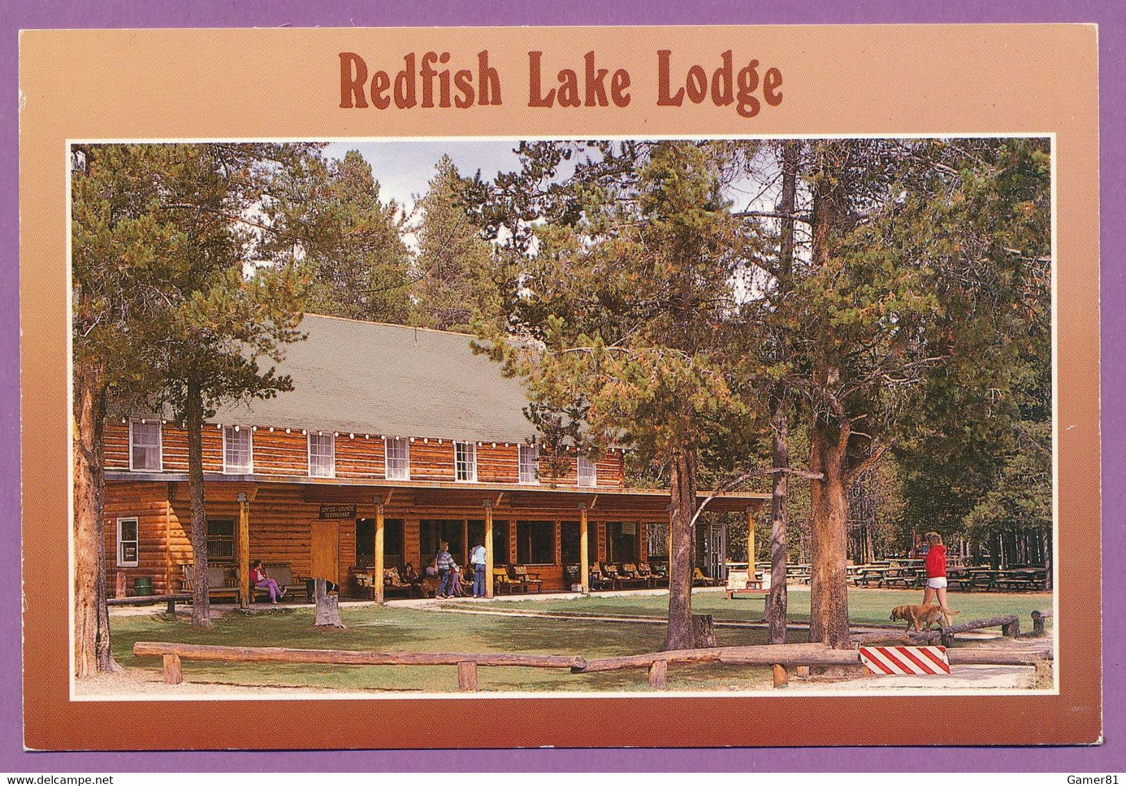 Redfish Lake Lodge - Located By The Shore Of Redfish Lake, Has A Superb View Of Idaho's Sawtooth Mountains - Sonstige & Ohne Zuordnung