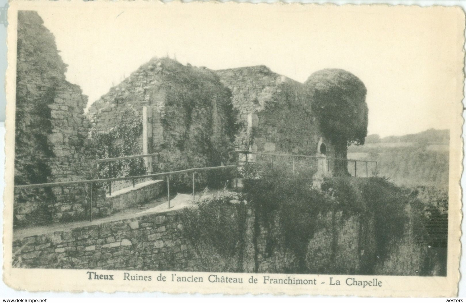 Theux; Ruines De L'ancien Château De Franchimont. La Chapelle - Non Voyagé. (Hayet-Faymonville, Lambermont) - Theux