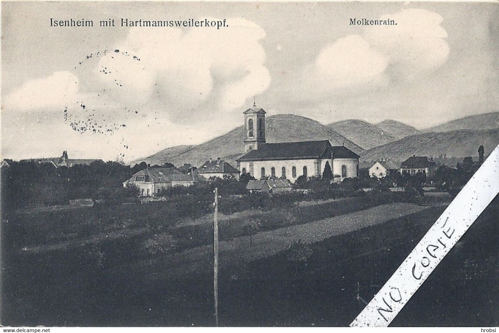 68 Haut-Rhin,  Issenheim Vue Générale  Avec Molkenrain - Habsheim