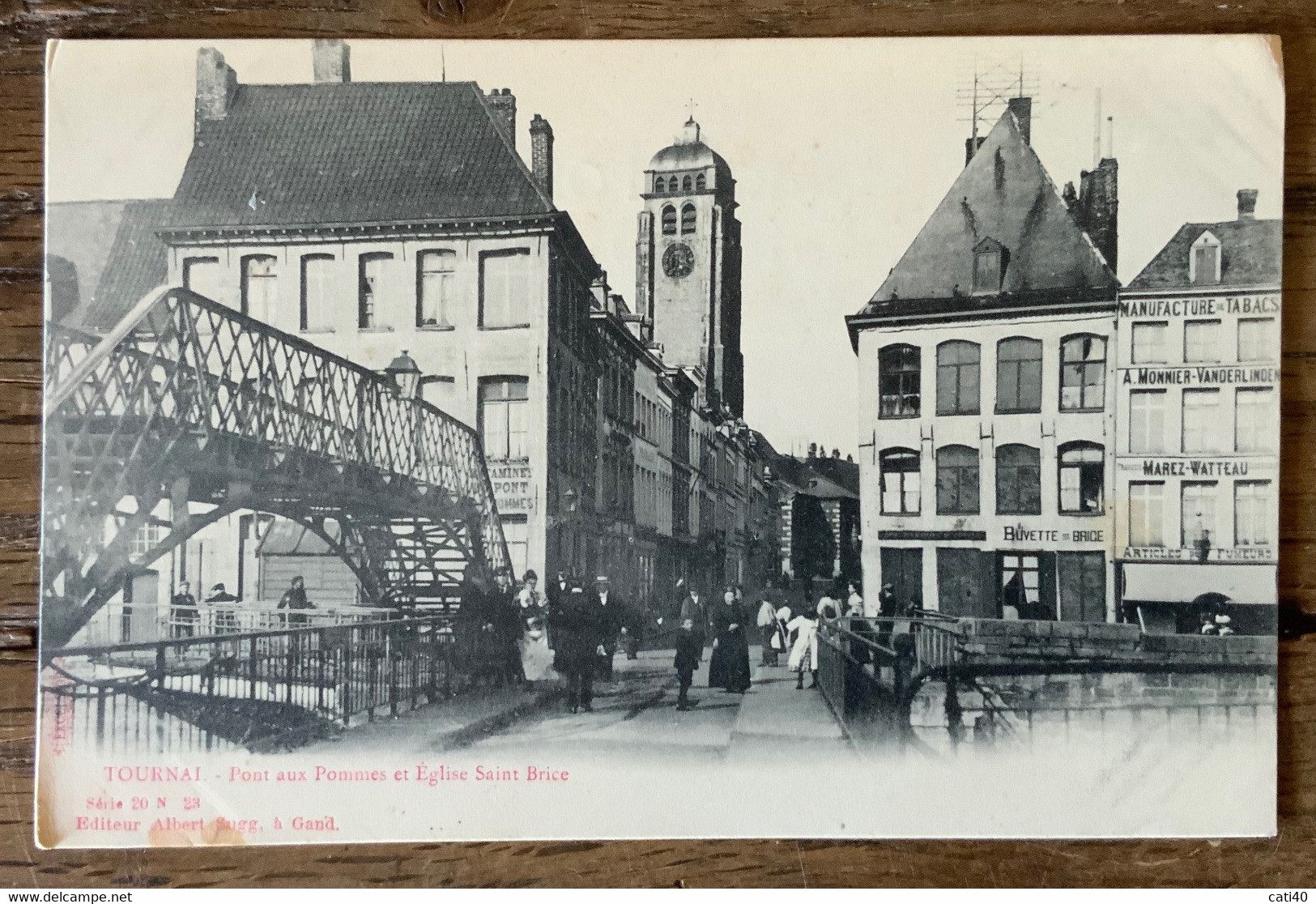 TOURNAI - PONT AUX POMMES  ET ENGLISE SAINT BRICE  - N.V. - Aartselaar