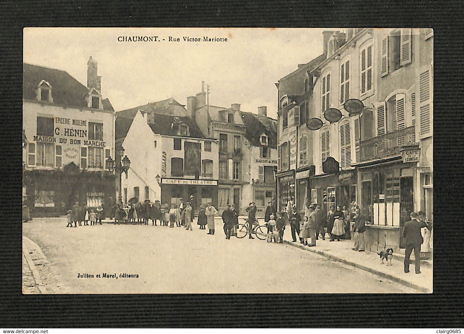 52 - CHAUMONT - Rue Victor Mariotte - 1917 - Chaumont