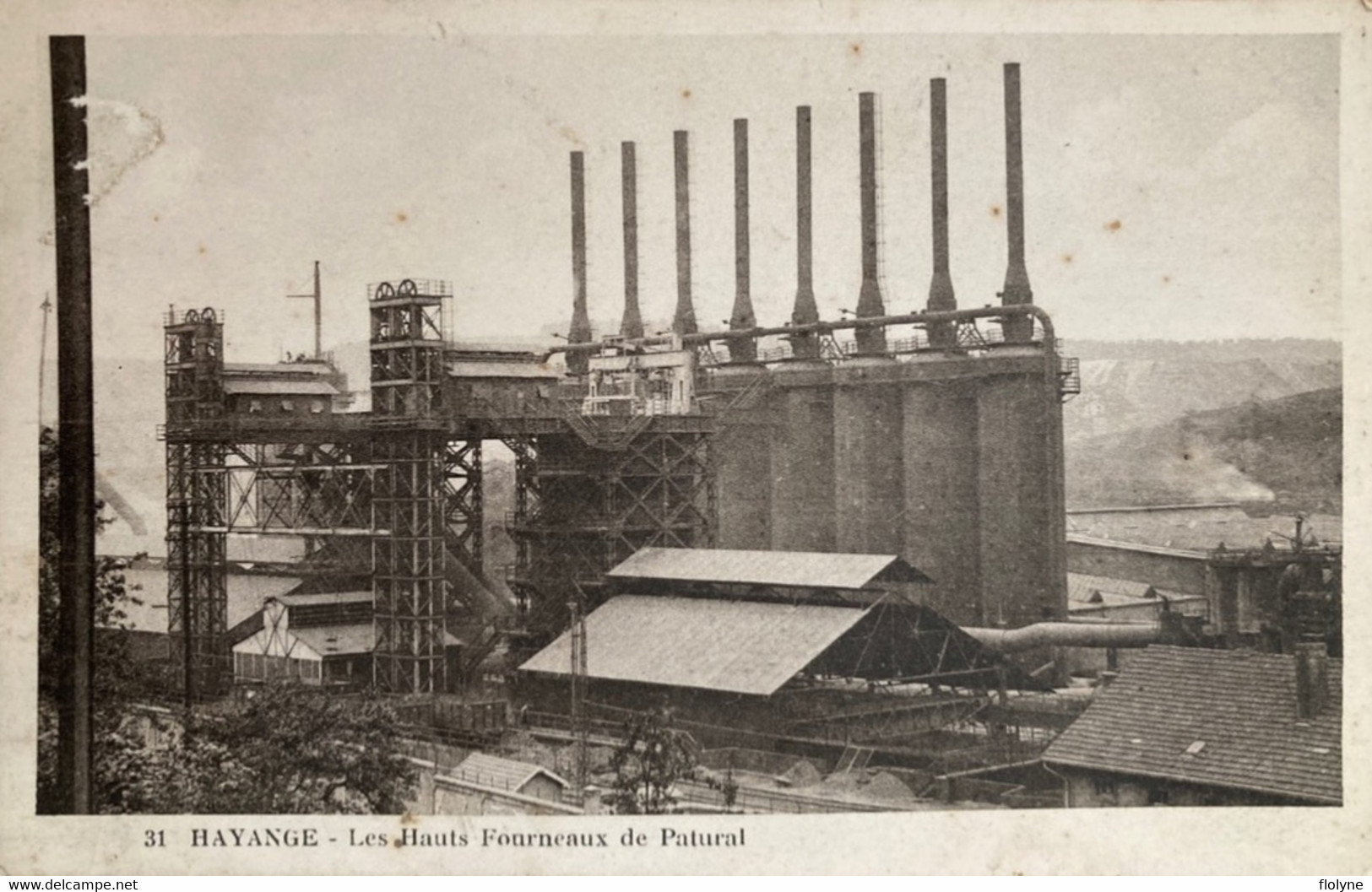 Hayange - Les Hauts Fourneaux De Patural - Usine Mines - Hayange