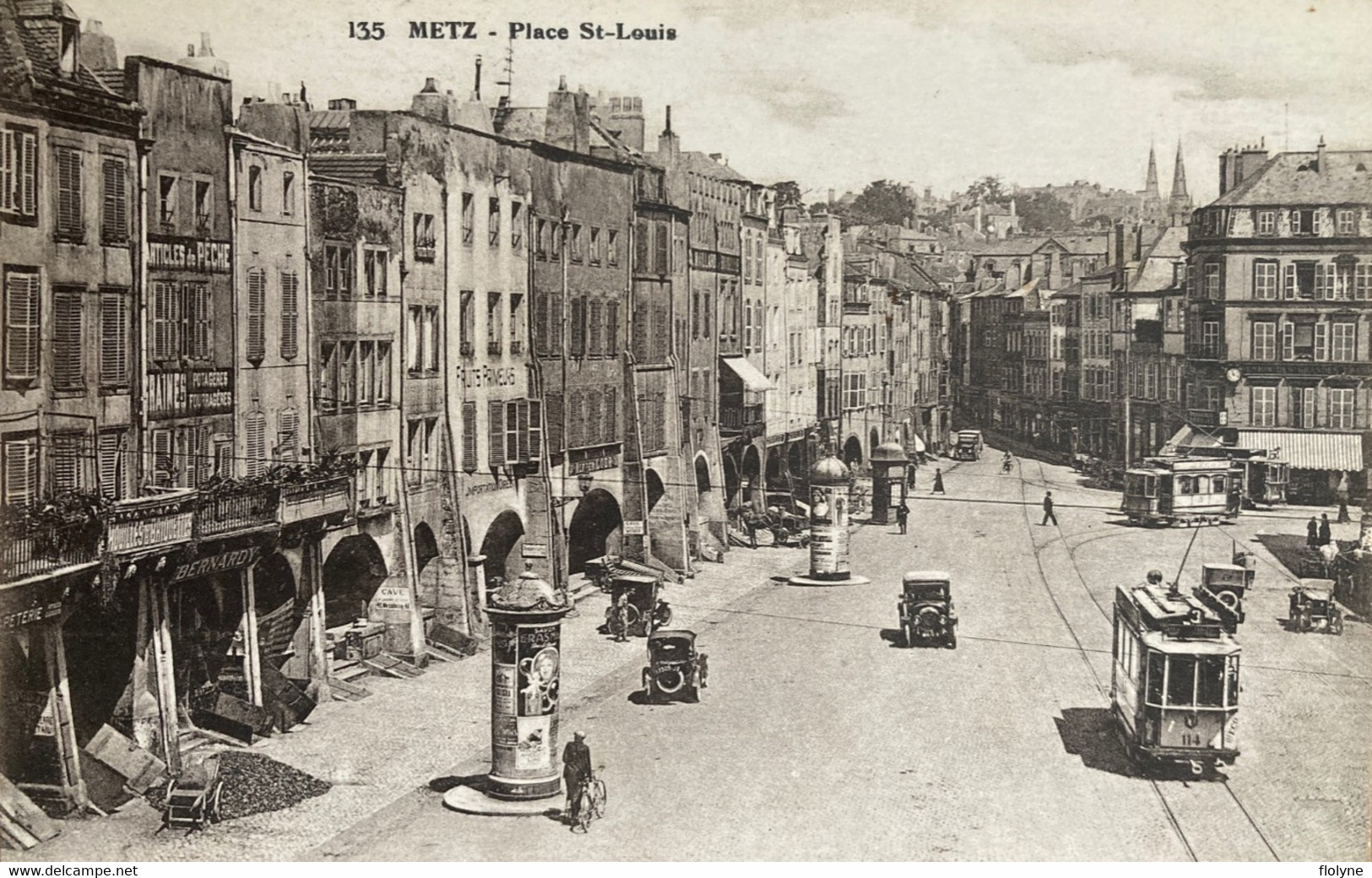 Metz - La Place St Louis - Tramway Tram - Metz