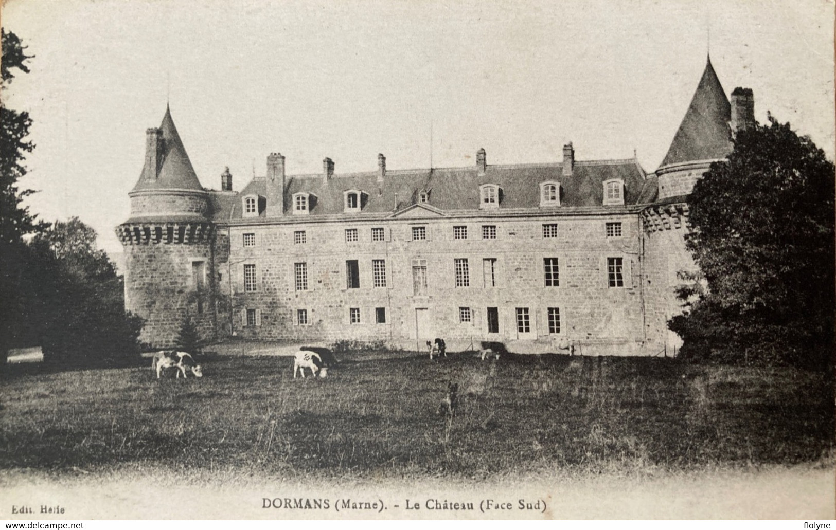 Dormans - Le Château , Face Sud - Dormans
