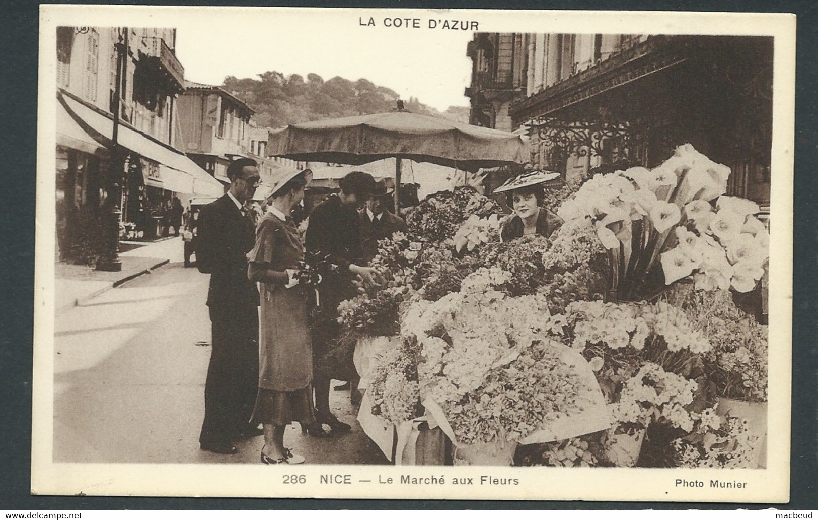 N° 286 - Nice - Le Marché Aux Fleurs Bct 231 - Loten, Series, Verzamelingen
