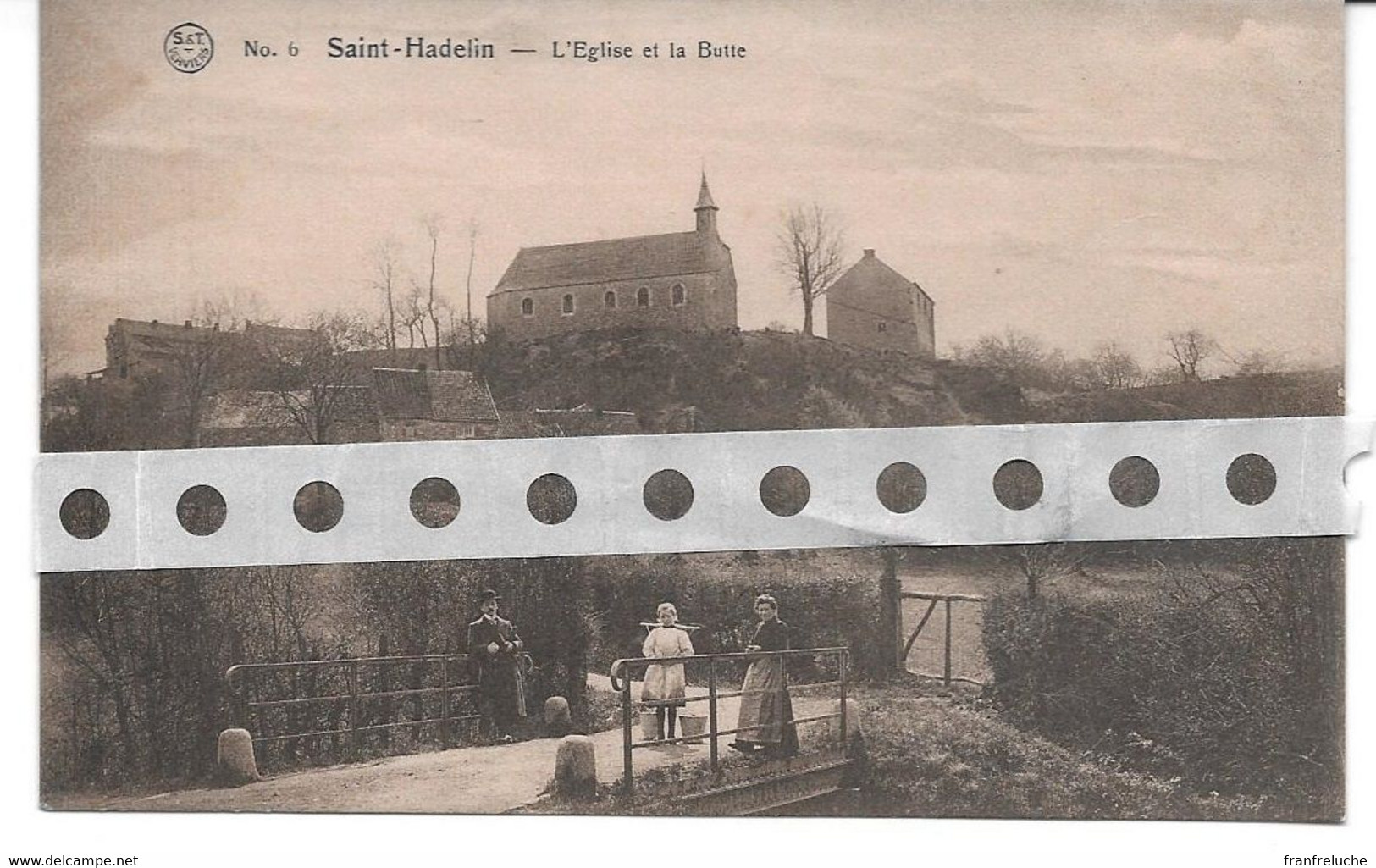 OLNE (4877) Saint Hadelin L église Et La Butte ( Rare) - Olne