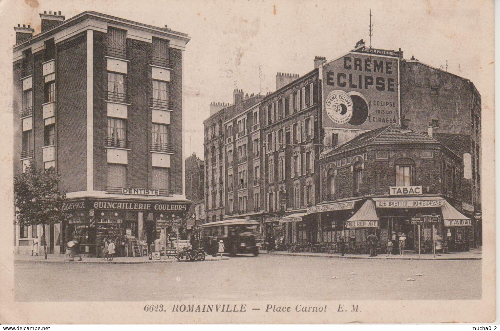 93 - ROMAINVILLE - PLACE CARNOT - Romainville