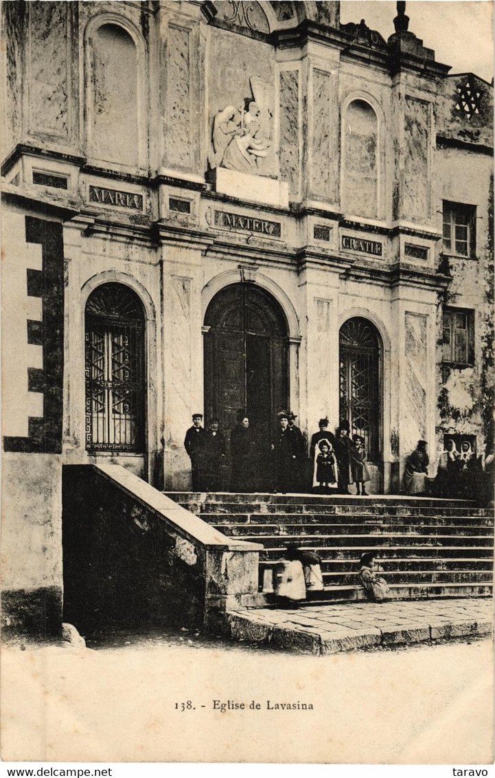 CORSE - LAVASINA Près De BASTIA - Sortie De Messe -- Début Années 1900 - En Très Bon état - Bastia