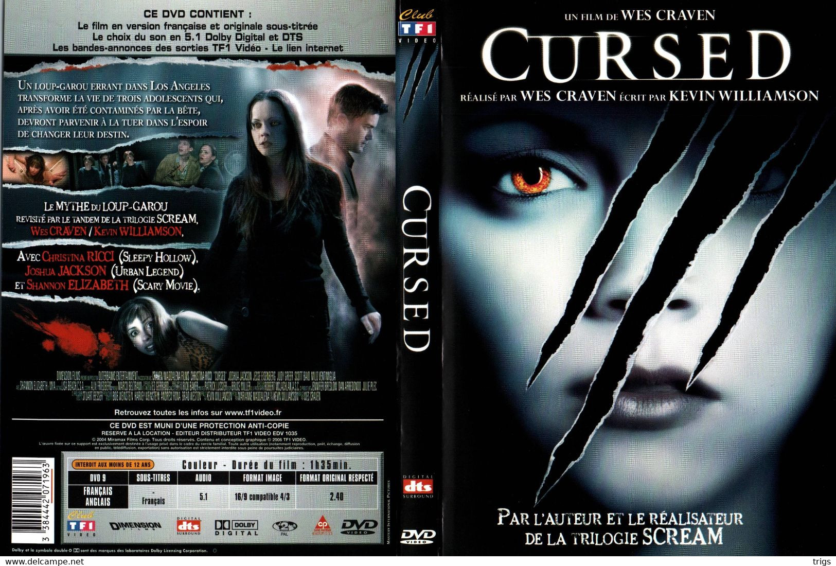 DVD - Cursed - Horreur