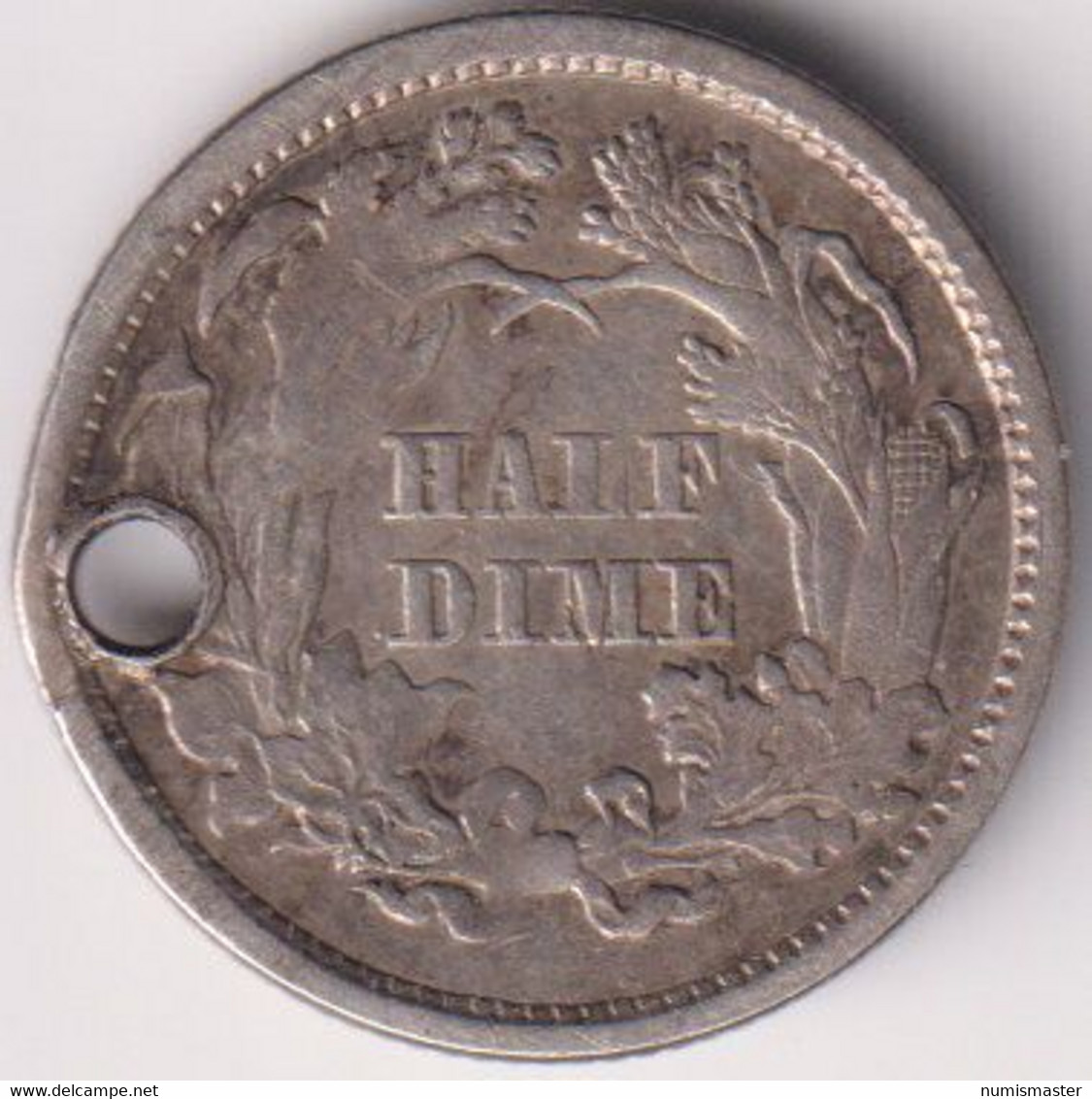 1872 , HALF DIME - Half Dimes (Demi Dimes)