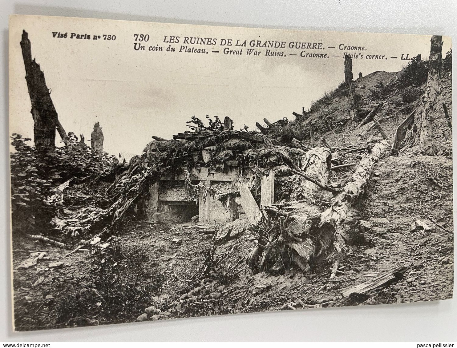 CPA - 02 - Les Ruines De La Grande Guerre - CRAONNE- Un Coin Du Plateau - Craonne