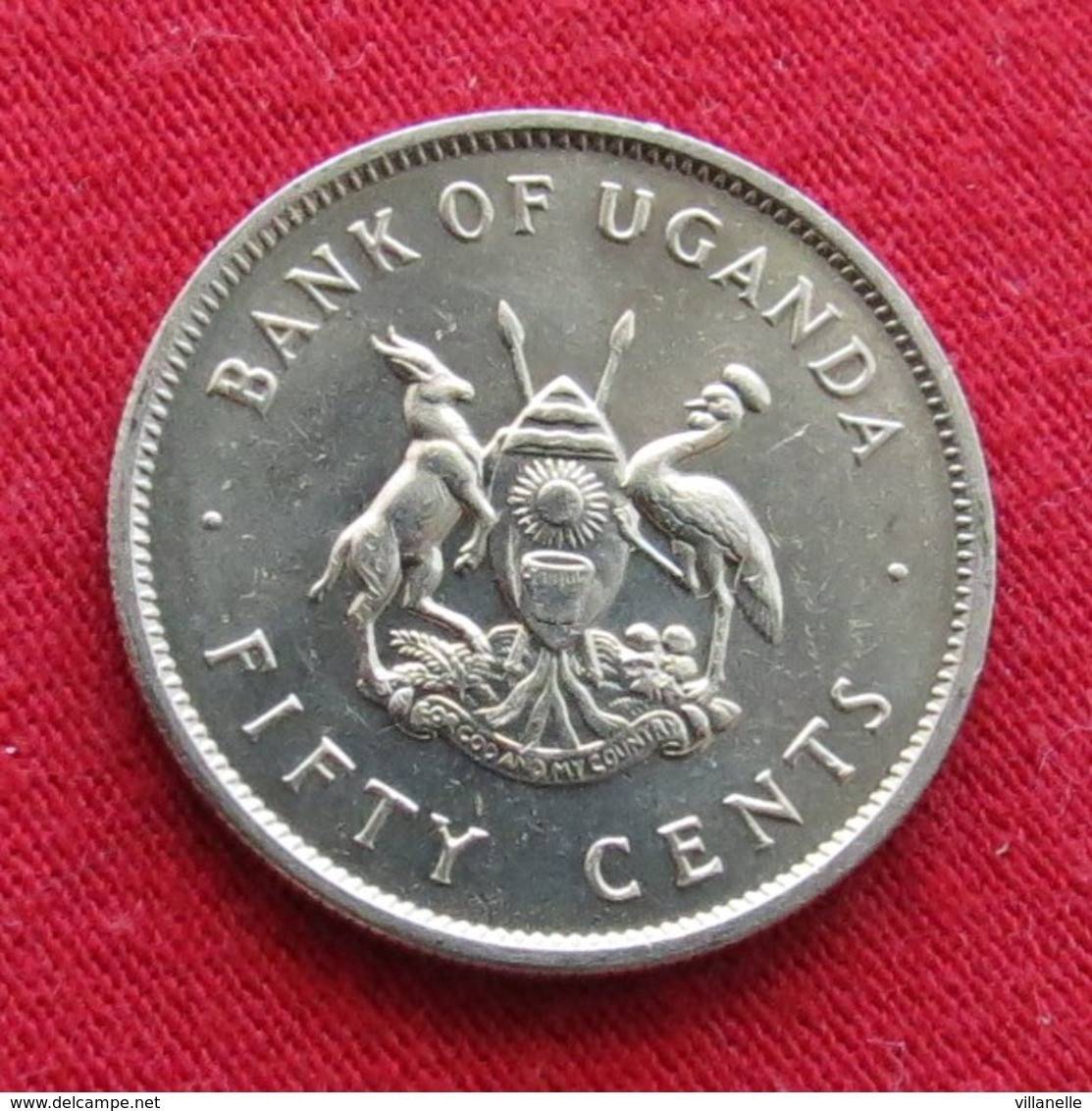 Uganda 50 Cents 1976 Ouganda Wºº - Ouganda