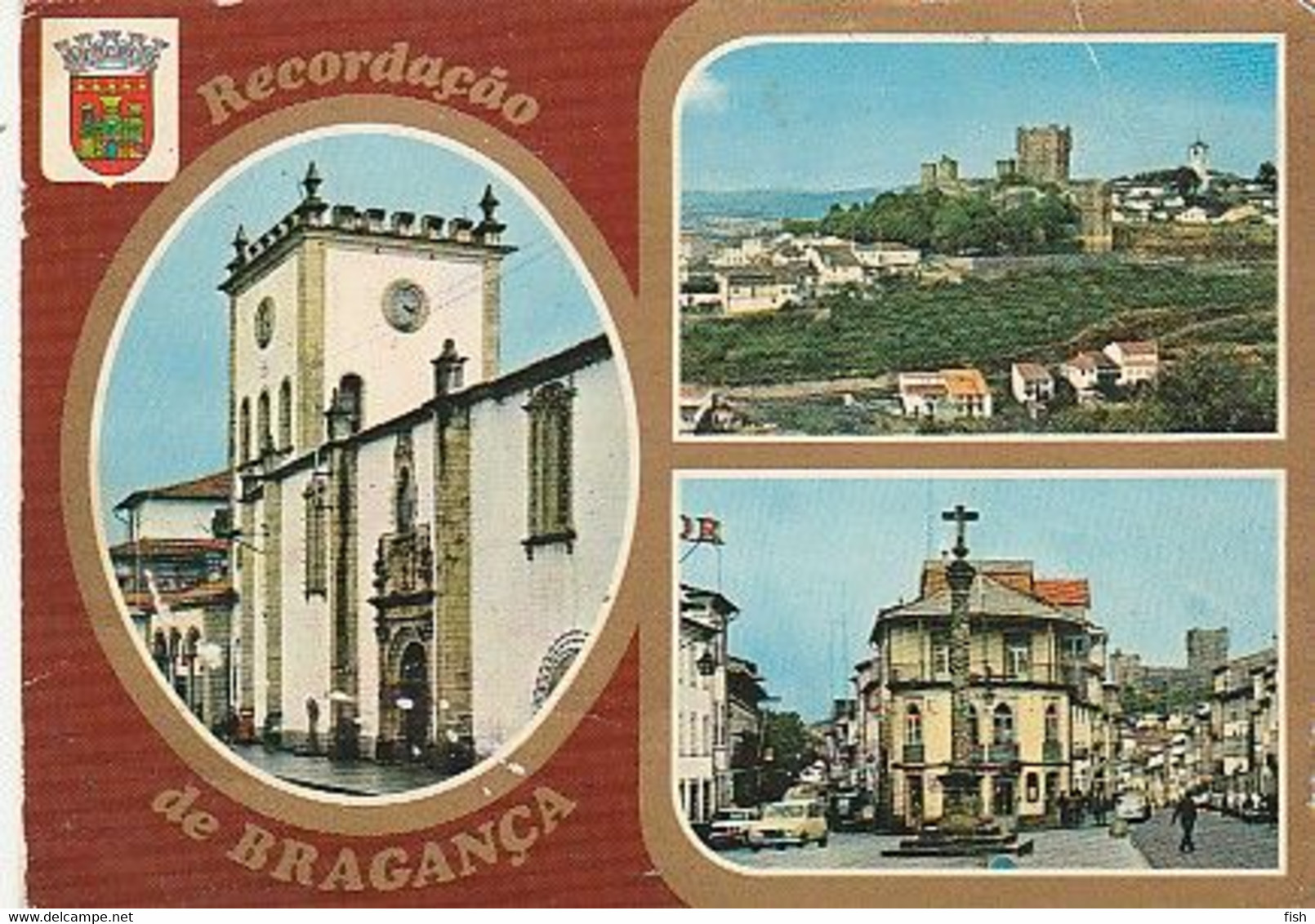 Portugal & Marcofilia, Bragança, Multi, Cidade Rica Em Monumentos  E Estancias Termais, Lisboa 1971 (725) - Bragança